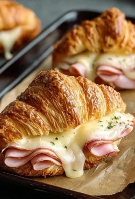 Turkey & Beef Beef Ham Croissant Melts