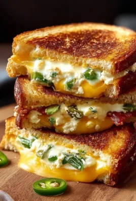 Jalapeño Popper Grilled Cheese