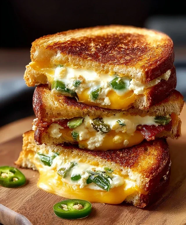 Jalapeño Popper Grilled Cheese