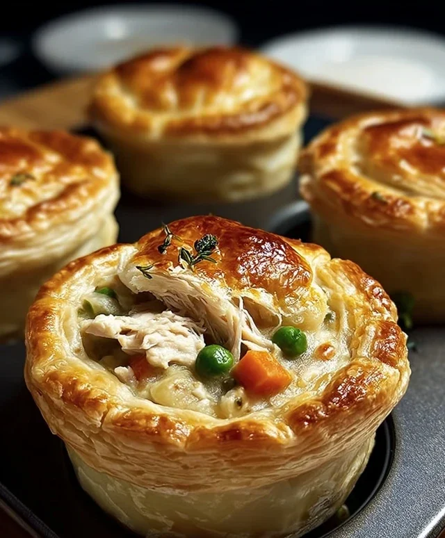 Mini Chicken Pot Pies