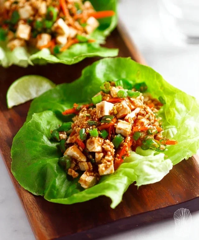 Crunchy PF Chang's Lettuce Wraps