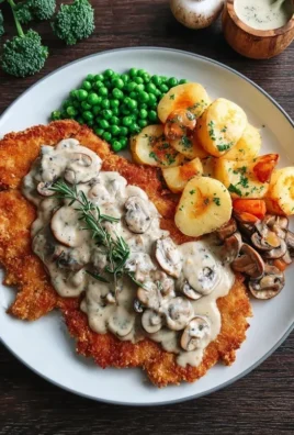 Rahmschnitzel Creamy Mushroom Schnitzel