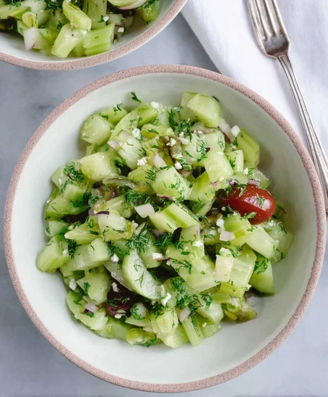 Mediterranean Celery Salad
