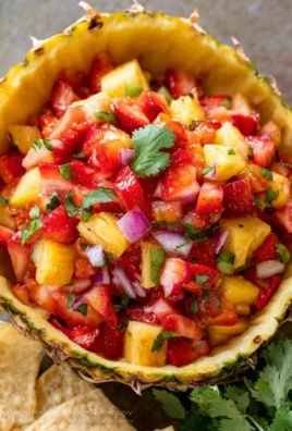 Strawberry Pineapple Salsa Recipe: A Fresh and Flavorful Treat