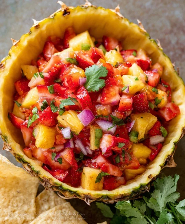 Strawberry Pineapple Salsa Recipe: A Fresh and Flavorful Treat