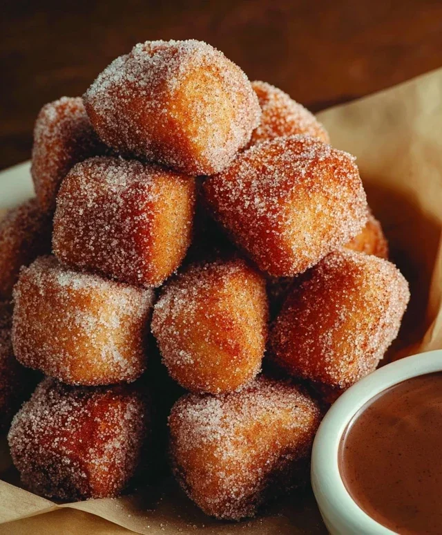 Sweet Air Fryer Churro Bites Recipe