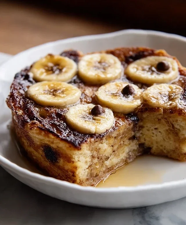 Gluten Free Banana Pancake Bake