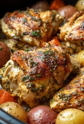 Garlic Butter Chicken Crockpot Recipe: 6-Hour Magic for Tender Bliss