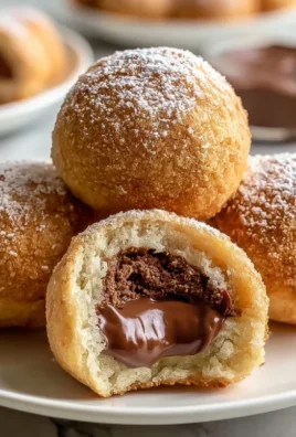 Air Fryer Nutella Bombs