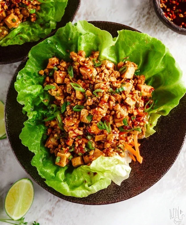 Crunchy PF Chang's Lettuce Wraps