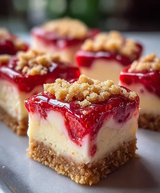 Strawberry Crunch Cheesecake Bites