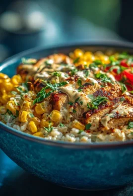 Street Corn Chicken Rice Bowl