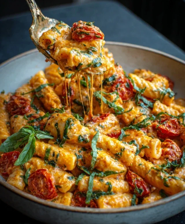 Creamy Tomato Garlic Pasta