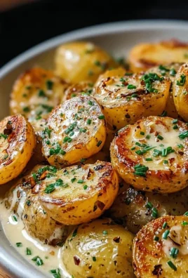 Creamy Garlic Sauce Potatoes