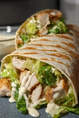 Chicken Caesar Wraps