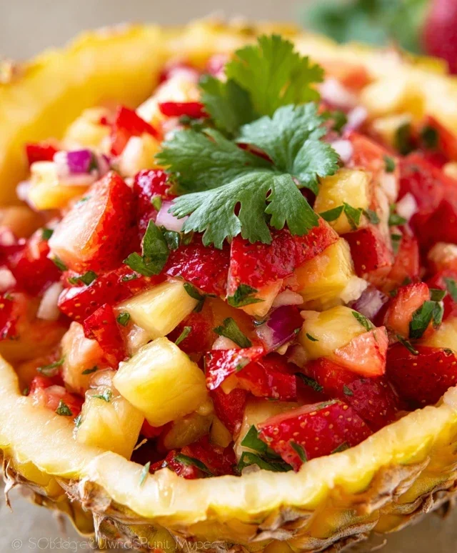 Strawberry Pineapple Salsa Recipe: A Fresh and Flavorful Treat