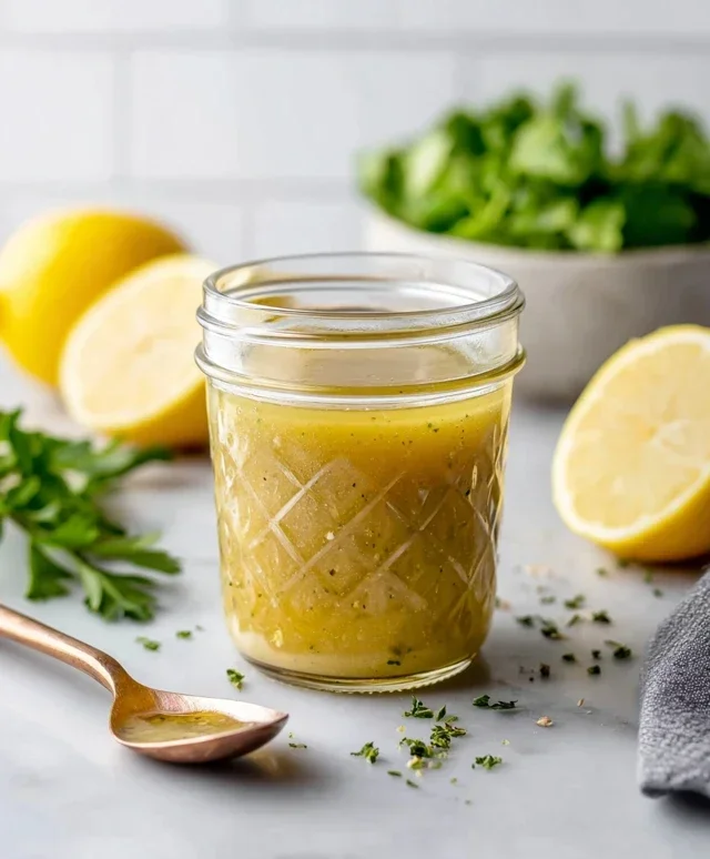 Basic Lemon Vinaigrette Dressing