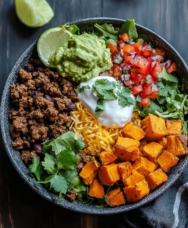 Sweet Potato Taco Bowl: Colorful Comfort Food Made Easy