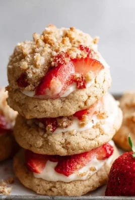 Strawberry Shortcake Cookies