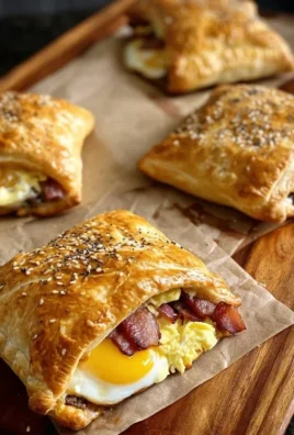 Breakfast Pockets Beef Beef Bacon Egg