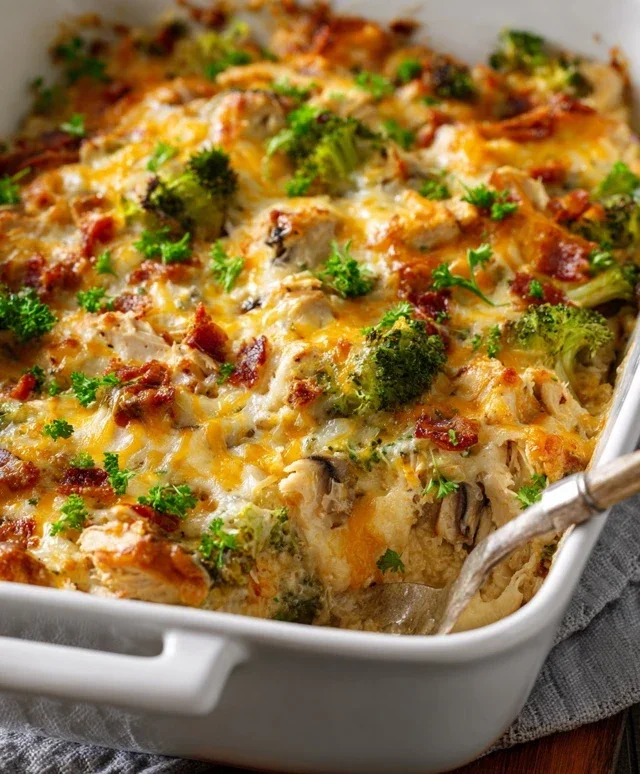 Easy Low Carb Chicken Casserole