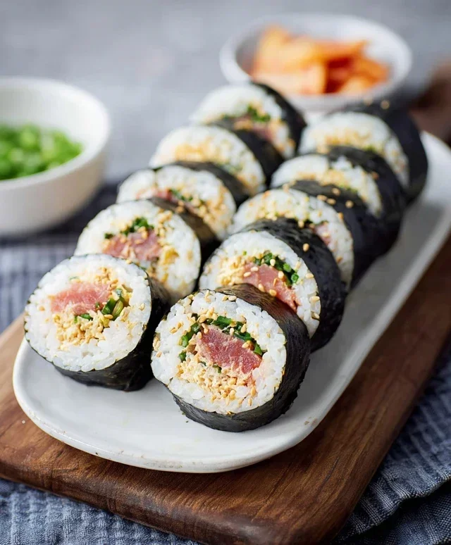 Easy 15-min. Spicy Tuna Kimbap