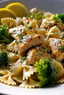 Cowboy Butter Lemon Bowtie Chicken with Broccoli Bliss