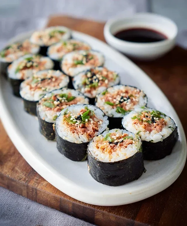 Easy 15-min. Spicy Tuna Kimbap