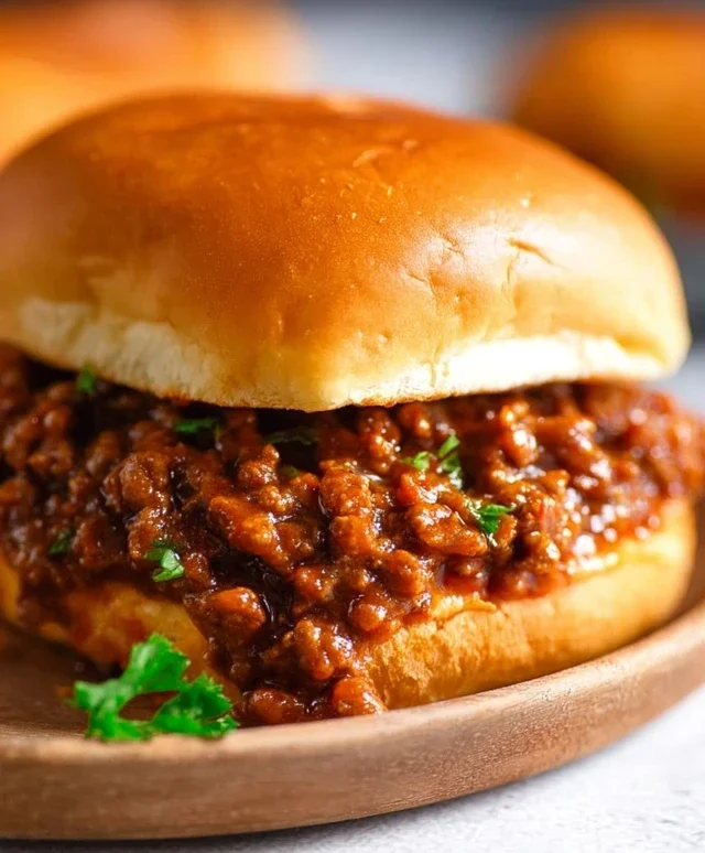 The Best Homemade Sloppy Joes