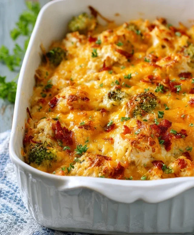 Easy Low Carb Chicken Casserole