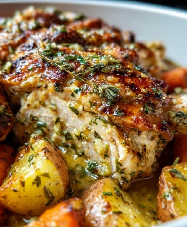 Garlic Butter Chicken Crockpot Recipe: 6-Hour Magic for Tender Bliss