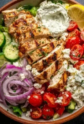 Greek Chicken Bowls