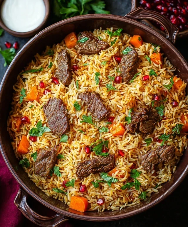 Beef Rice Plov