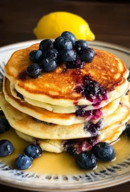 Lemon Blueberry Pancakes