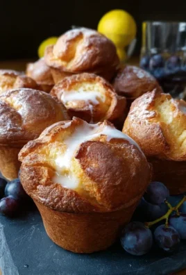 Sparkling Grape Juicecas Portuguese Popovers