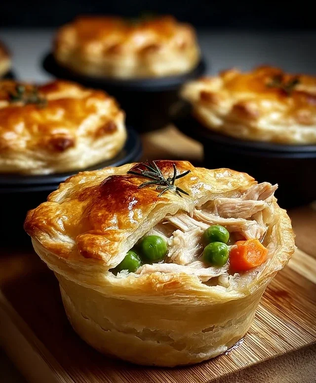 Mini Chicken Pot Pies