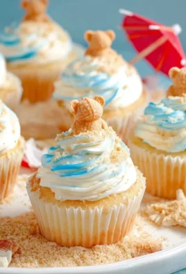 Beach Party Cupcakes