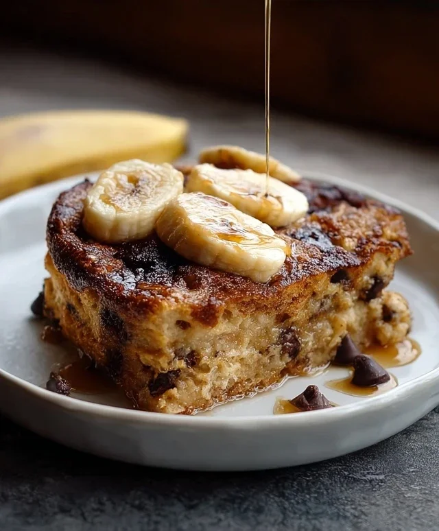 Gluten Free Banana Pancake Bake