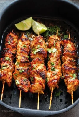 Bang Bang Chicken Skewers