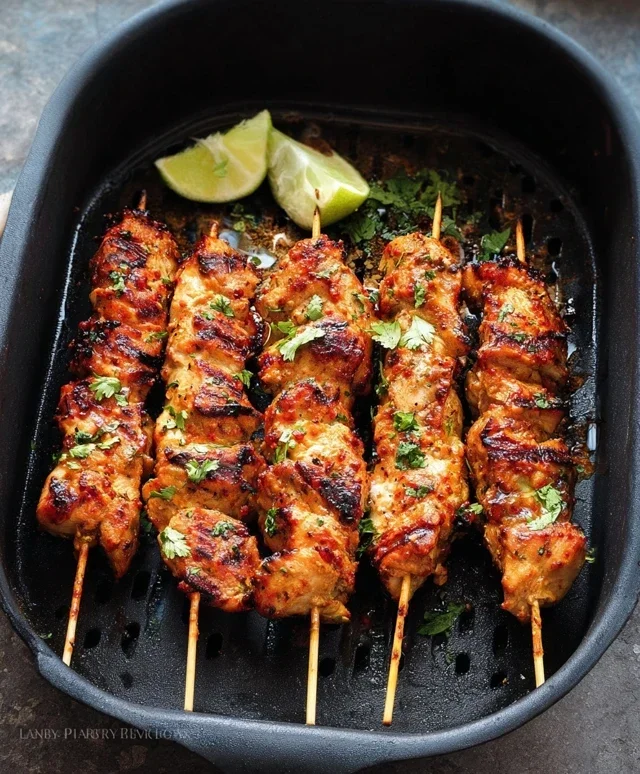 Bang Bang Chicken Skewers