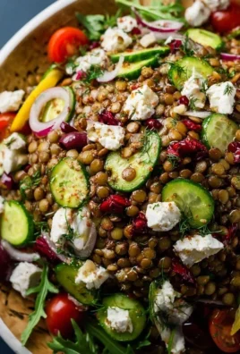 Mediterranean Lentil Salad
