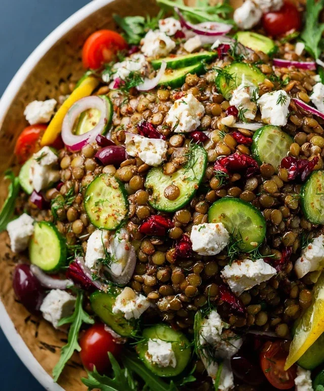 Mediterranean Lentil Salad