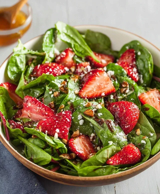 Spinach Strawberry Salad