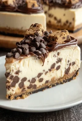 No Bake Cookie Dough Cheesecake