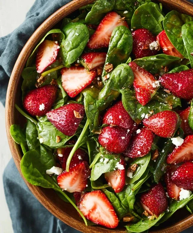 Spinach Strawberry Salad